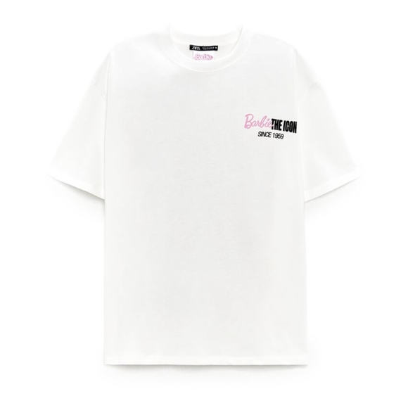 Zara X Barbie The Movie Mattel T-Shirt Dream House White S - Picture 5 of 7